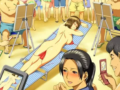图片[4]-【ADV/AI汉化/PC】被迫全裸当裸体模特的妻子 ◆极乐篇 [PC]-破次元